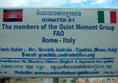 Members of the Quiet Moment Group (FAO), Rome-Italy. (Aug 2012). Well No.84